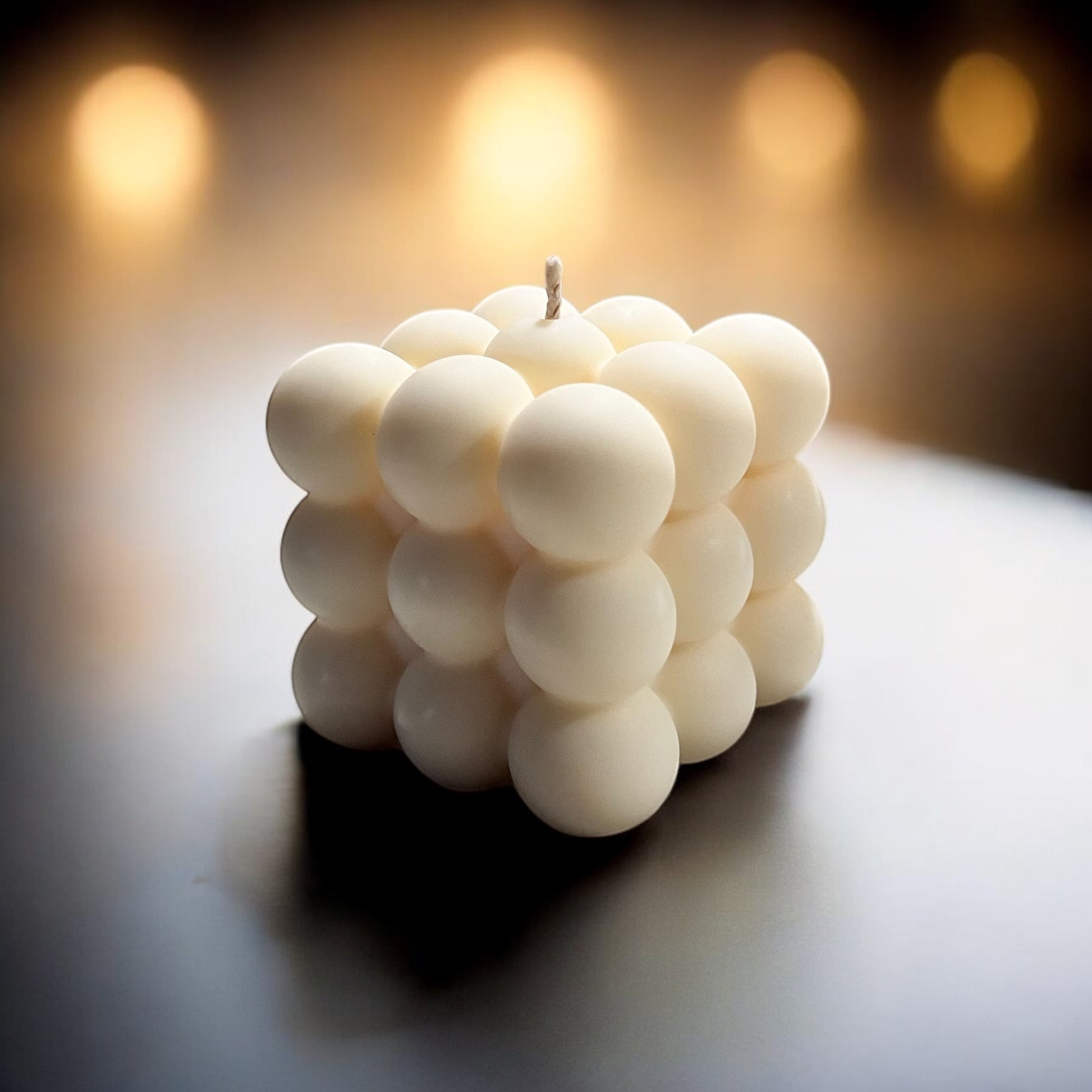 Mini Bubble Mediterranean Nights Soy Decorative Candle - Nakyazze