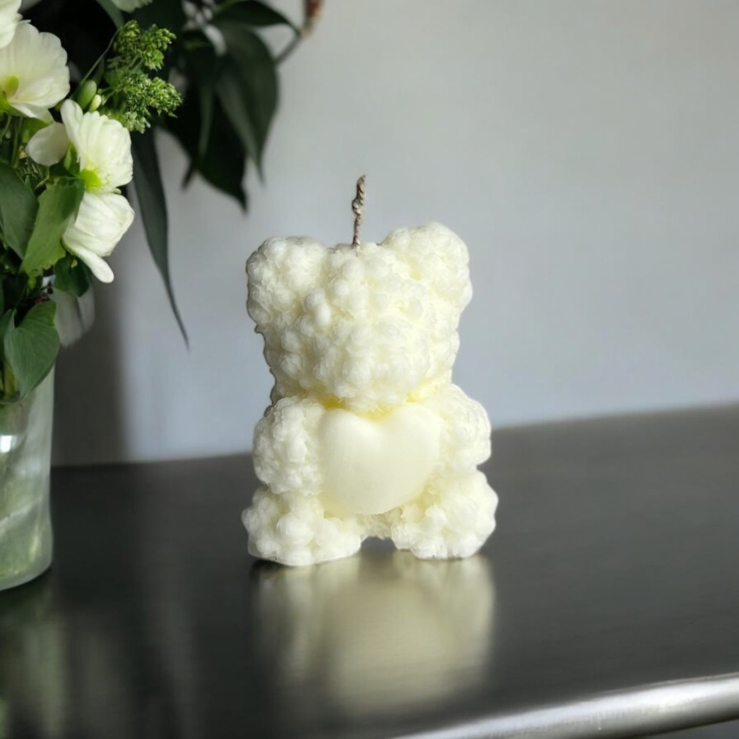 Mini Teddy Bear Mediterranean Nights Soy Decorative Candle - Nakyazze