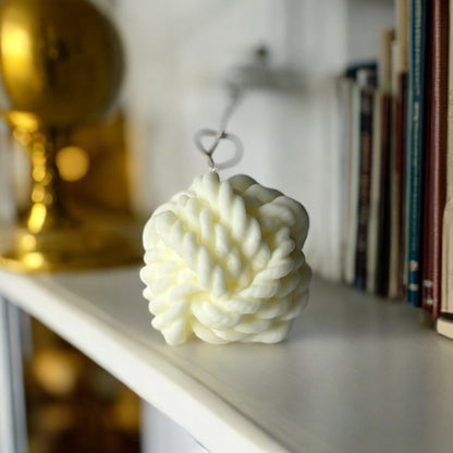 Mini Woolen Ball Spicy Christmas Decorative Candle - Nakyazze