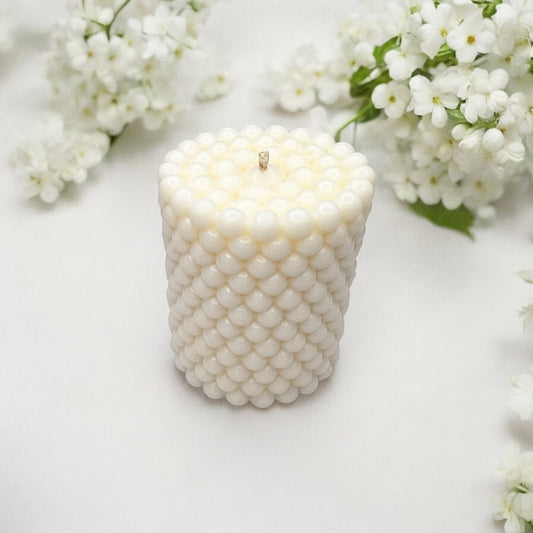 Pearl Calm Soy Decorative Candle - Nakyazze